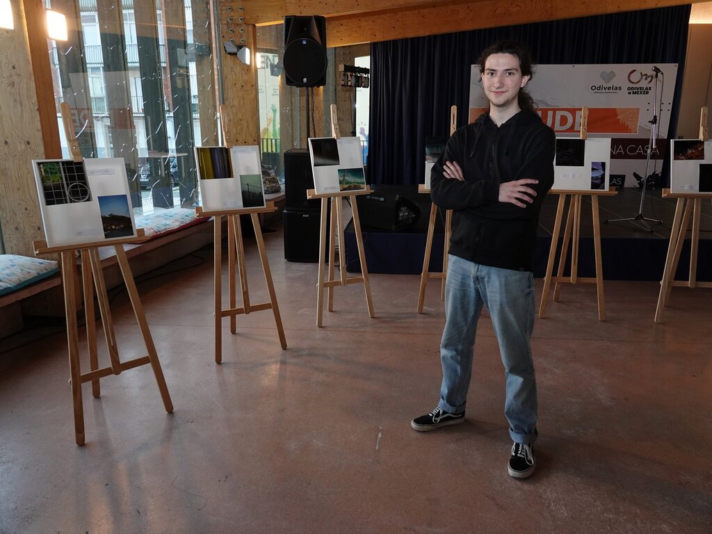 Exposição de fotografia na Casa da Juventude