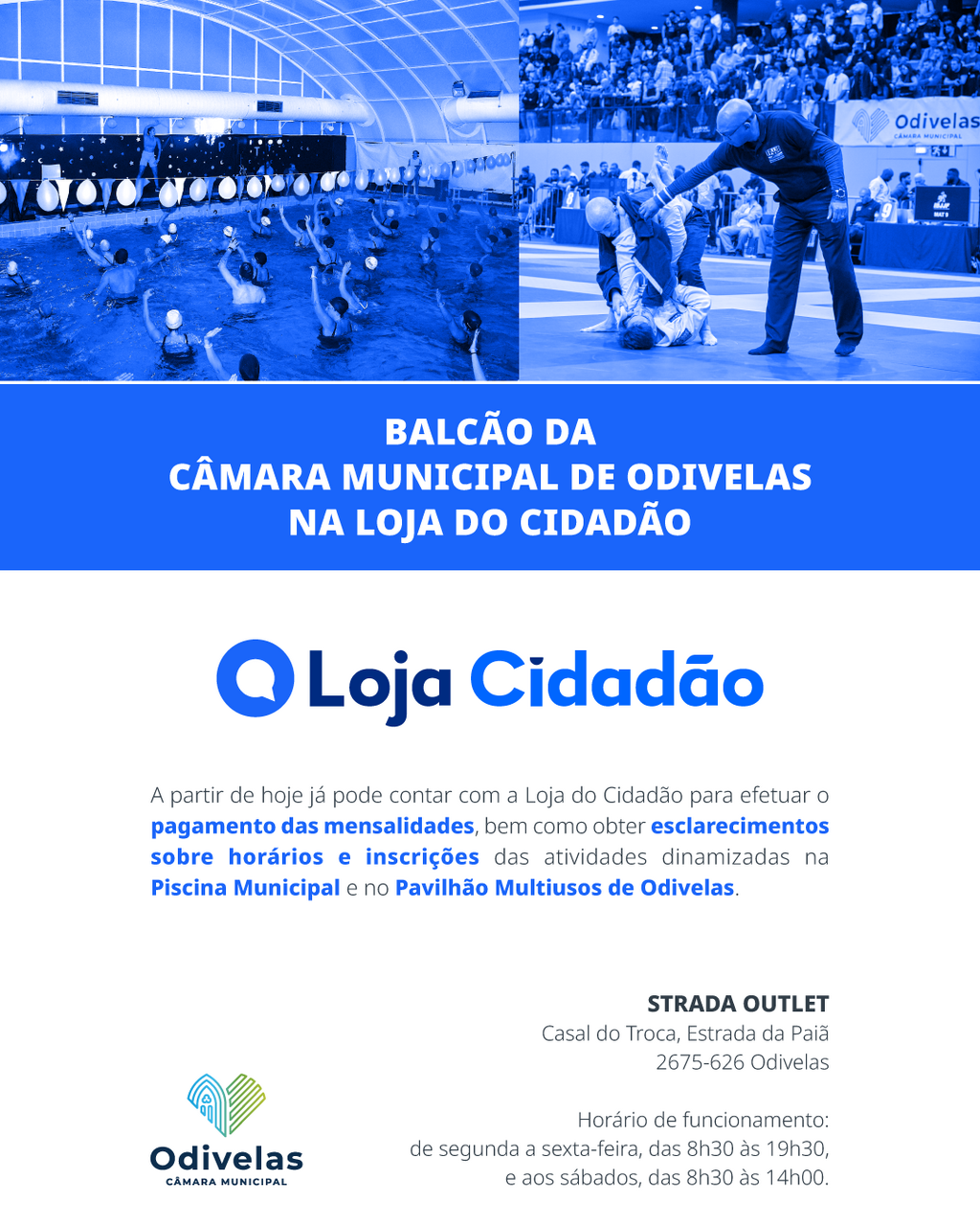 Servi&ccedil;o pagamentos na Loja do Cidadao